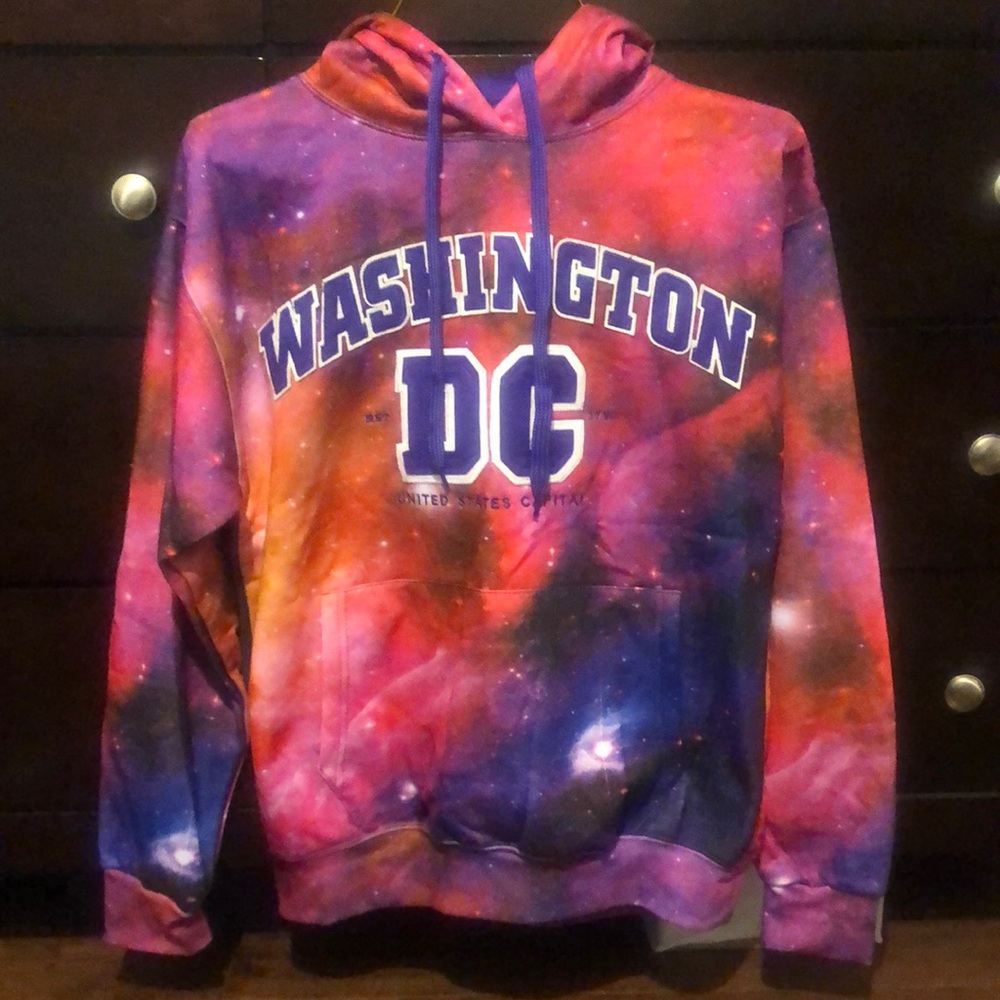 Washington DC galaxy hoodie